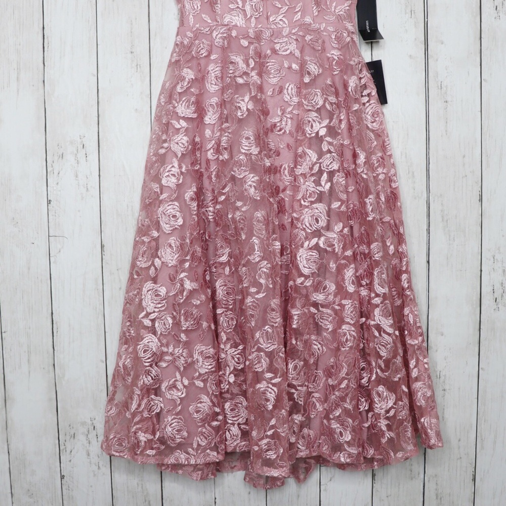 Lulus Jacqueline Floral Embroidered Open Back Dres - Picture 7 of 12